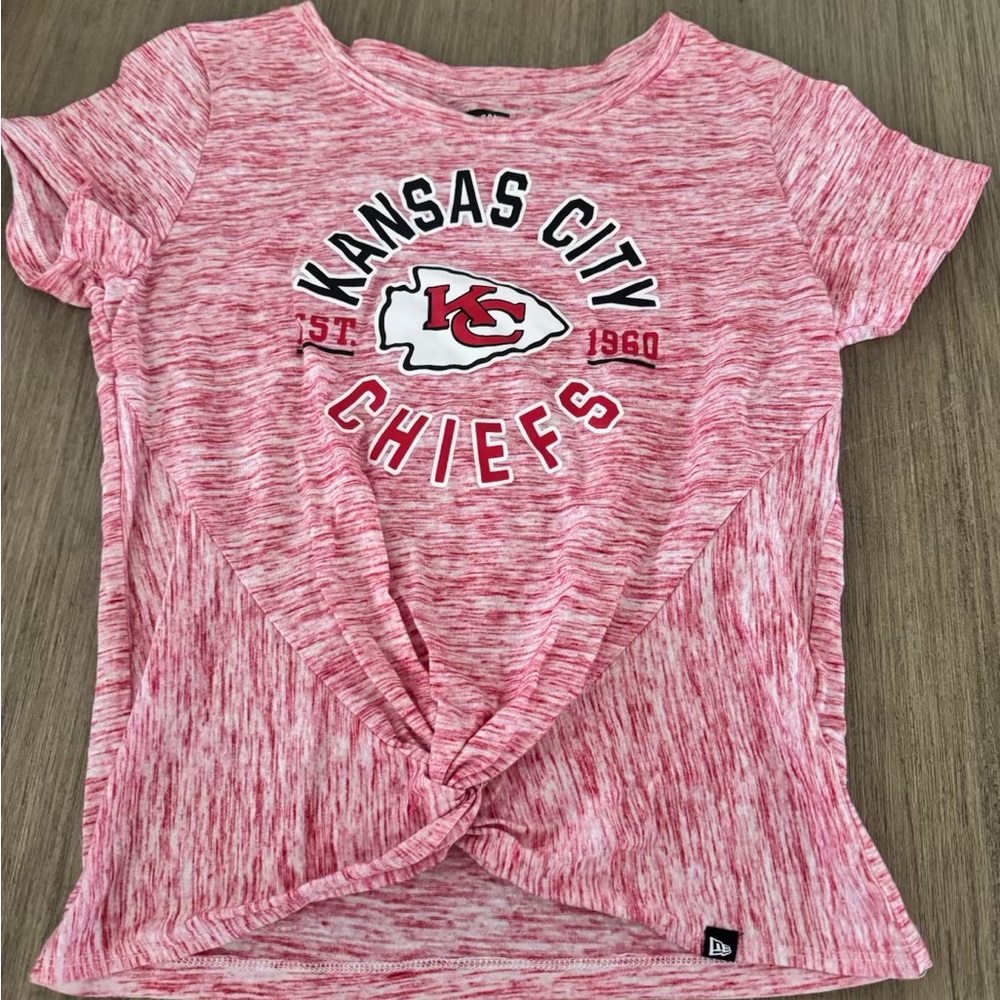 NFL Red Short Sleeve Tee Kansas City Chiefs